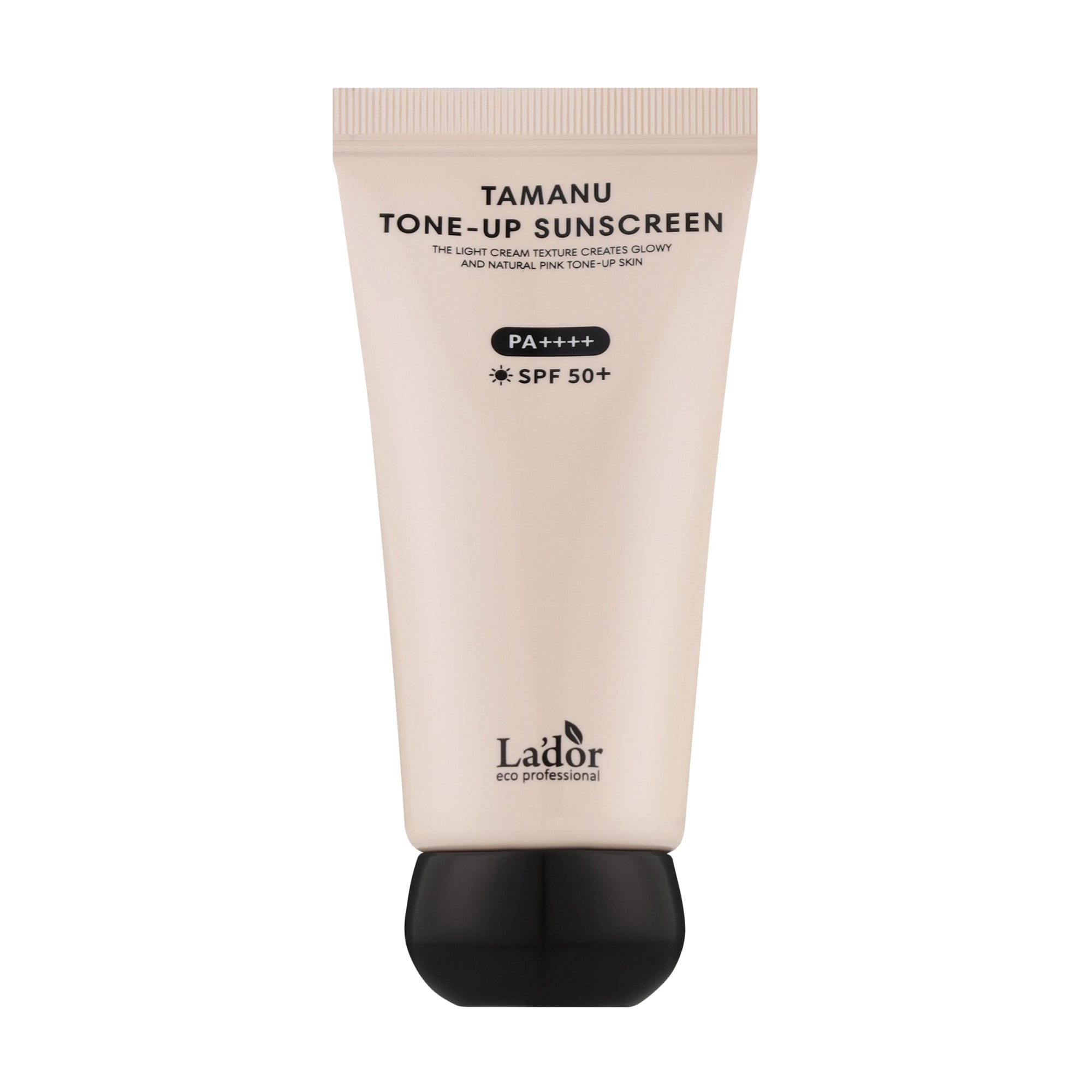 Освітлювальний сонцезахисний крем для обличчя La'dor Tamanu Tone-Up Sunscreen, SPF 50+ PA++++, з олією таману, 50 мл